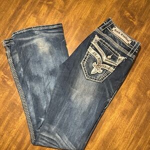 Rock Revival Blue Boot Cut Jeans
